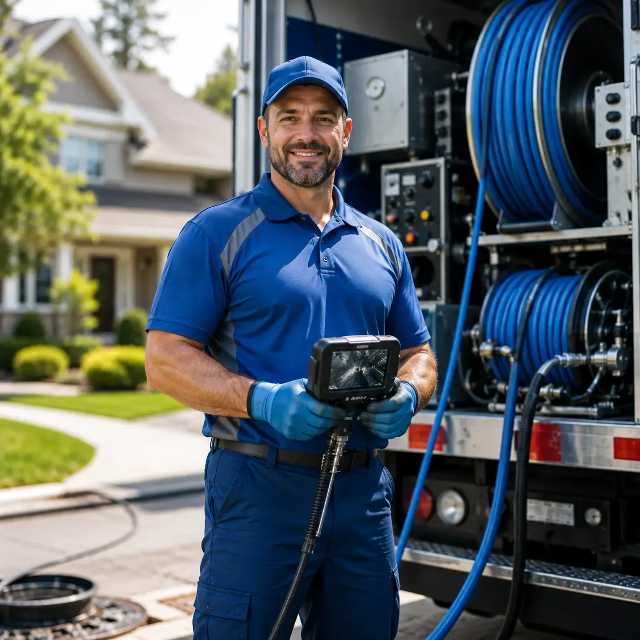 Local outdoor drain cleaning specialists in Saxon, WV
